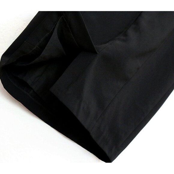 NEW Blaque Label Black Sheath Midi Dress L Cocktail Classic Modest LBD $168 NWT - Picture 14 of 15